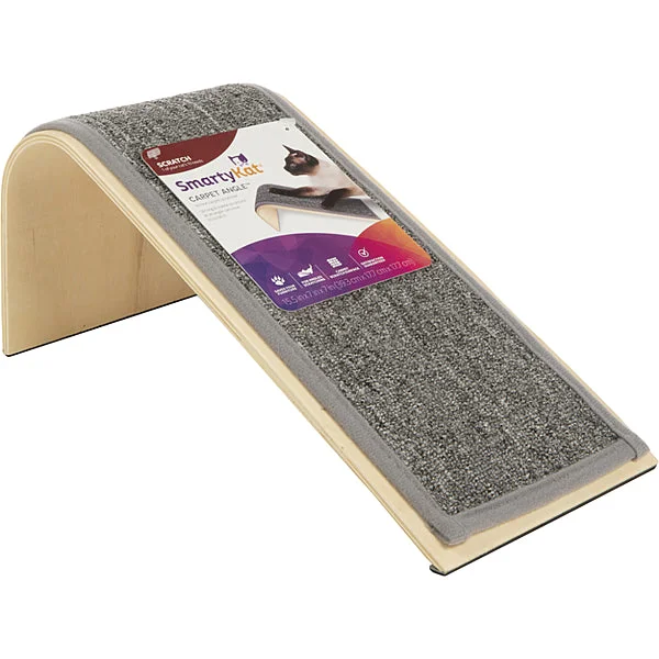 SMARTYKAT Carpet Angle Ramp Scratcher