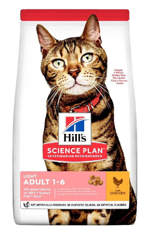 HILL's Science Plan Adult Light, bogato piletinom, 1,5kg