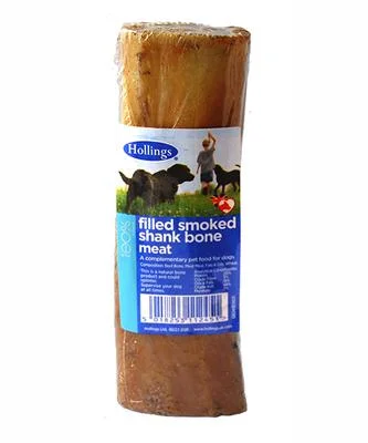 Hollings - Prepacked Filled Shank Bone - Smoked