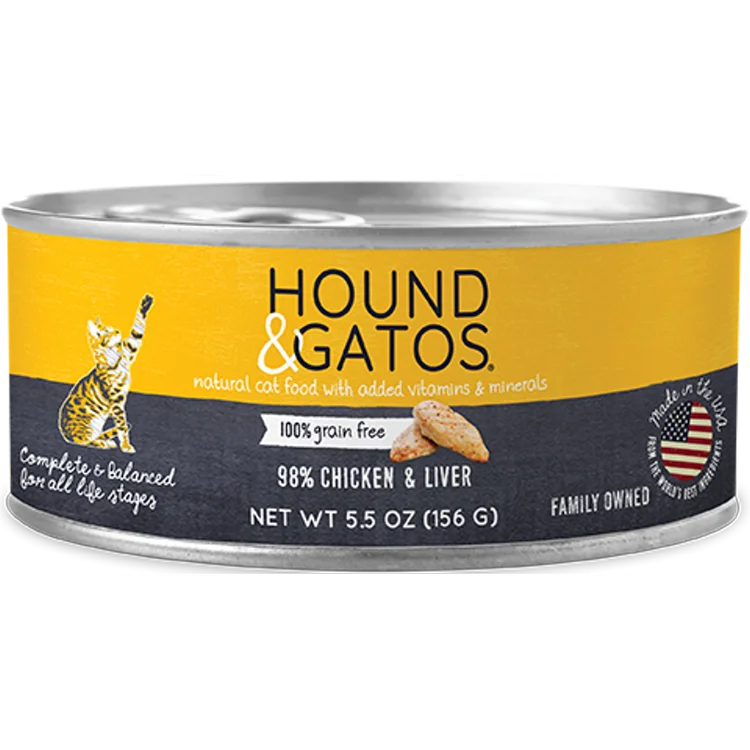 HOUND & GATOS Chicken and Liver Pâté 156g (5.5oz)