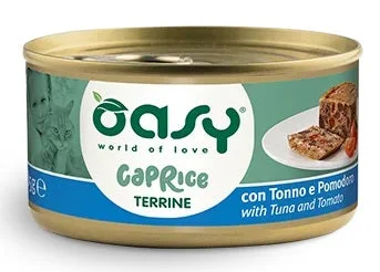 OASY Caprice Terina, pašteta u štruci s tunjevinom i rajčicom, 85g