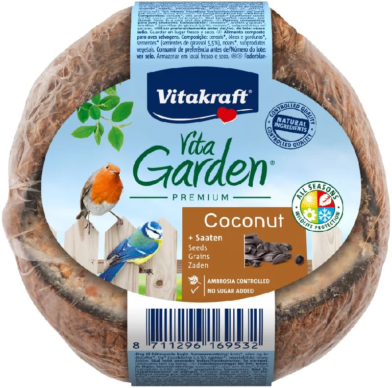 VITAKRAFT Vita Garden Kokos s lojnom pogačom, za vanjske ptice, 360g